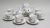 Hollóházi porcelán Teás készlet Pannónia - 15 részes 2417 Hortenzia